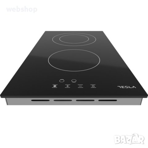 Котлон за вграждане Tesla 2900 вата, Стъкло-керамика, 2 нагревателни зони, 9 степени на мощност, снимка 1