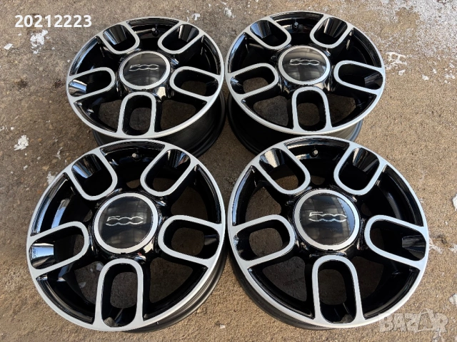 4 броя алуминиеви джанти за Fiat 500 15