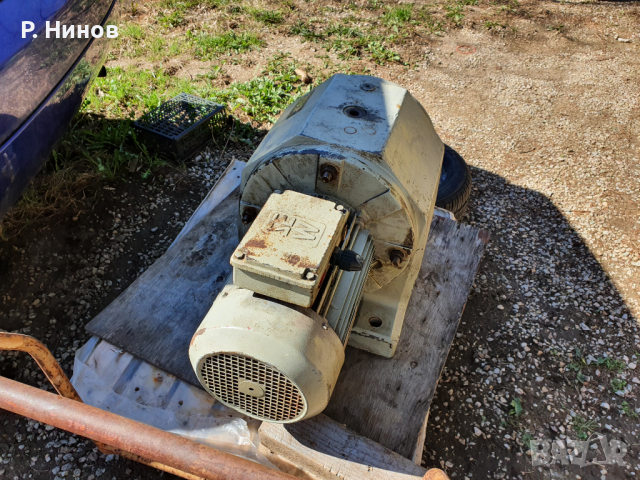 ел.двигател / електромотор с редуктор 120 оборота в минута 5.5 kW, снимка 8 - Електродвигатели - 32949360