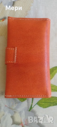 Дамско портмоне от естествена кожа, снимка 2 - Портфейли, портмонета - 54346188