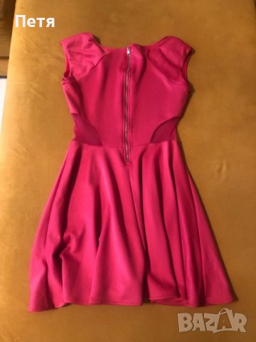 Guess Дамска къса цикламена рокля, снимка 3 - Рокли - 37620565