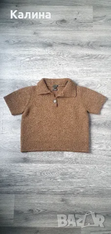 Вълнено поло Massimo Dutti italian yarn S размер