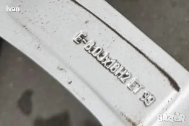 Лети джанти 5х112 18, снимка 6 - Гуми и джанти - 55873602