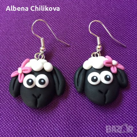 Обеци овце, снимка 4 - Обеци - 36726436