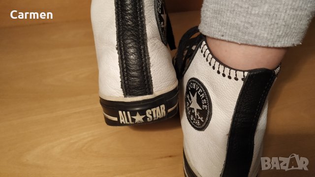 Converse оригинални кецове от естествена кожа, снимка 9 - Кецове - 31278584