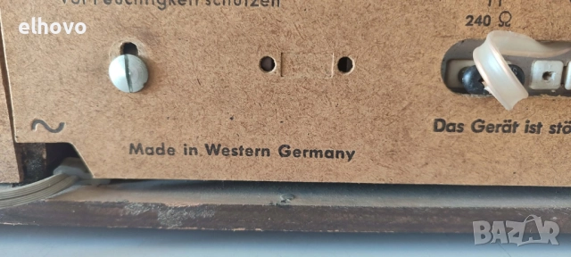 Старо лампово радио Senator Stereo W886ST, снимка 10 - Антикварни и старинни предмети - 52811547