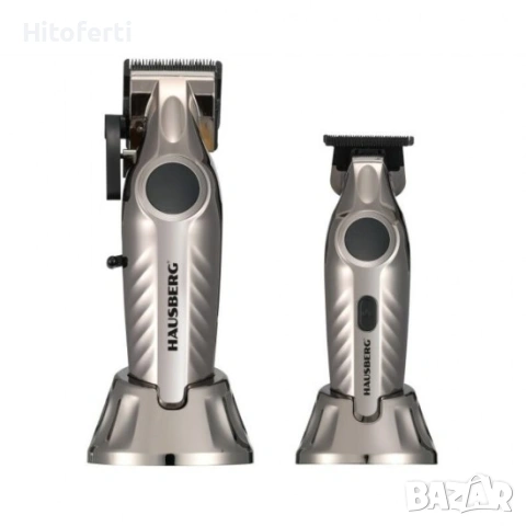 Професионална акумулаторна машинка за подстригване HAUSBERG HB-99Ti, снимка 2 - Машинки за подстригване - 54220557