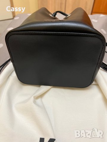Чанта от естествена кожа Karl Lagerfeld, снимка 3 - Чанти - 42655941