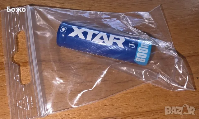 Нова презареждаема Йонно-Литиева Батерия Xtar 14500 800 mAh, снимка 6 - Батерии, зарядни - 56131190