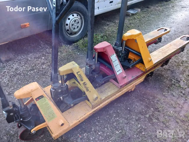 Палетни колички, снимка 6 - Друго търговско оборудване - 49396392