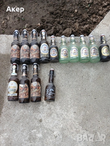 Празни шишета от бира 