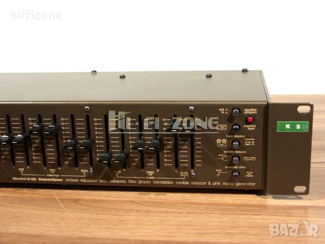  Audio control c-25    ЕКВАЛАЙЗЕР, снимка 5 - Еквалайзери - 44398832