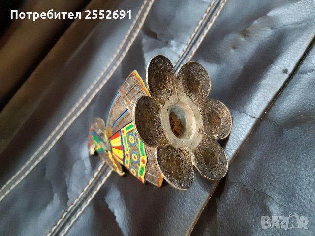 Сребърна фигура , снимка 6 - Антикварни и старинни предмети - 31420351