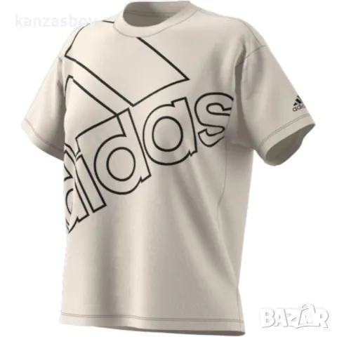 adidas Giant Logo Tee - дамска УГОЛЕМЕНА тениска 2ХЛ КАТО НОВА , снимка 2 - Тениски - 47324938