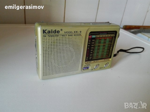 Радио , транзистор Kaide KK9.