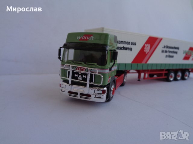 HERPA H0 1/87 MAN КАМИОН ТИР МОДЕЛ КОЛИЧКА, снимка 2 - Колекции - 44166421
