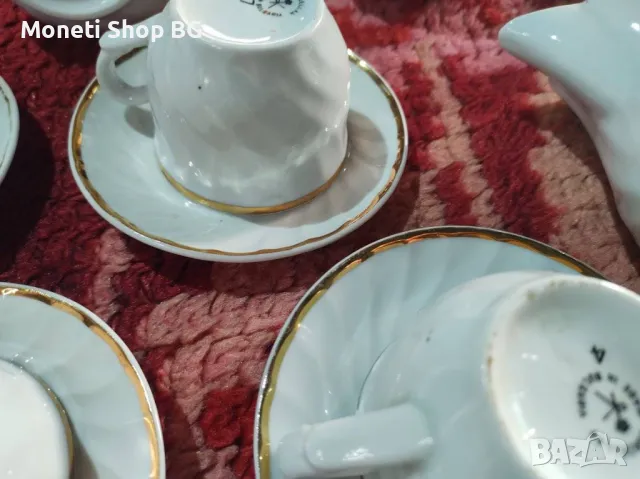 4-ри чаши с чинийки, снимка 9 - Сервизи - 48885398