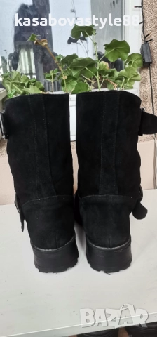 Ботуши от естествен велур 40 н. , снимка 5 - Дамски ботуши - 51982226