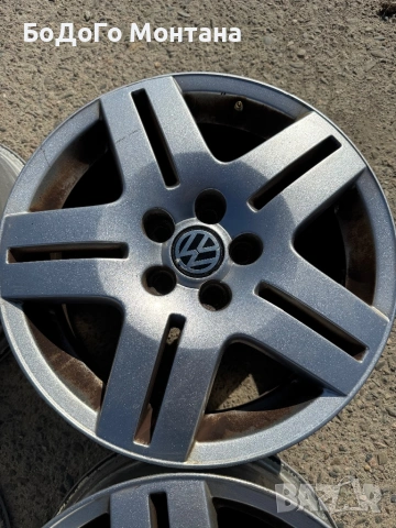 Алуминиеви джанти VW Голф 4 | 5х100 | ЕТ38 | 57.1мм, снимка 4 - Гуми и джанти - 54144554