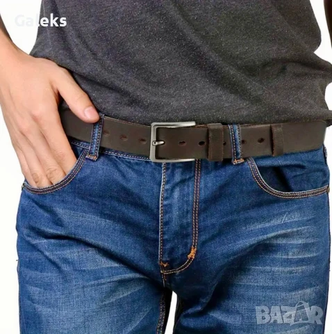 Истински* Мъжки спортни кожени колани DOOPAI" /Черна и Кафява върхова кожа!, снимка 13 - Колани - 50916539