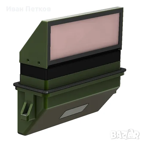 Танков Перископ M17 PMMA с лазерна защита