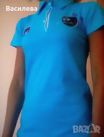 Дамска поло тениска La Martina + плажна чанта, снимка 4 - Тениски - 38220323