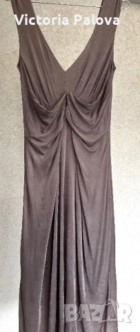 ZARA рокля цвят капучино MOROCCO, снимка 10 - Рокли - 50507890