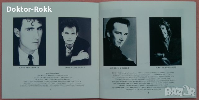 Orchestral Manoeuvres In The Dark - The Best Of OMD 1988 CD, снимка 4 - CD дискове - 37420337