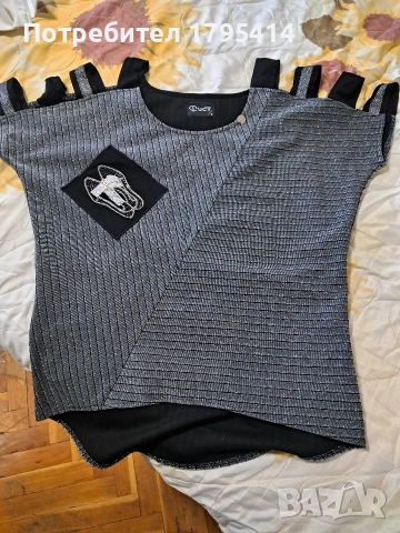 дамска блуза къс ръкав 