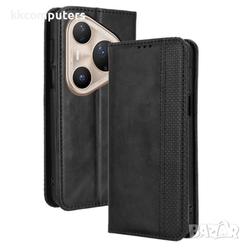 Huawei Pura 80 Pro / Pura 80 Pro+ Retro Texture Wallet Калъф и Протектор, снимка 2 - Резервни части за телефони - 51796847