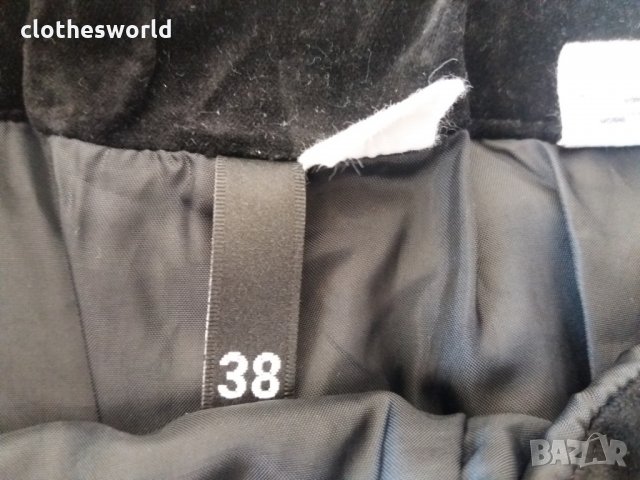 Невероятна пола H&M от кадифе модел рибена опашка, снимка 17 - Поли - 19855511