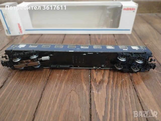 ЖП модел на вагон Marklin 4052 железница, снимка 10 - Колекции - 54017173