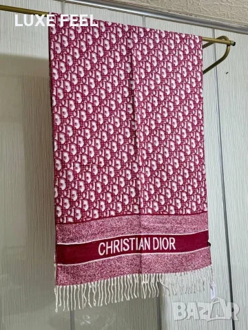 Dior ✨ Hermes ✨ Louis Vuitton ✨Дамски Шалове , снимка 13 - Шалове - 56538729