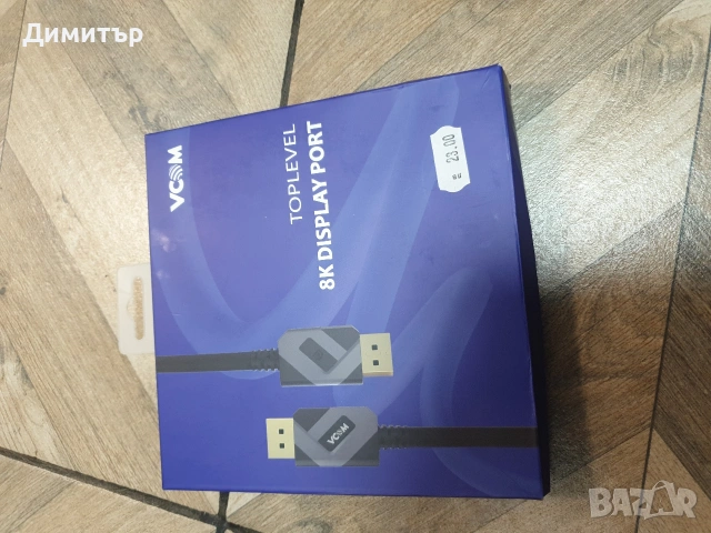 Дисплей порт към HDMI кабел, снимка 2 - Кабели и адаптери - 53089404