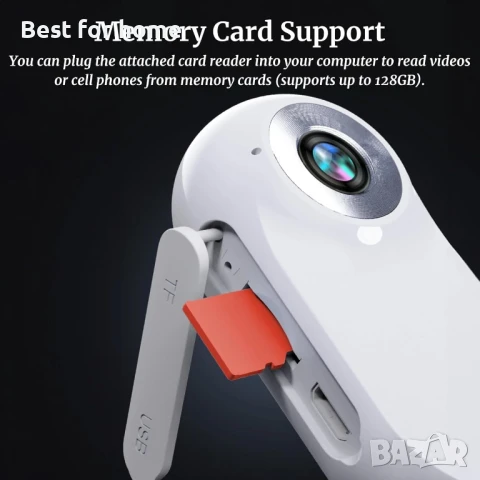 Cuifati 1080P HD мини камера, снимка 4 - Друга електроника - 50622020