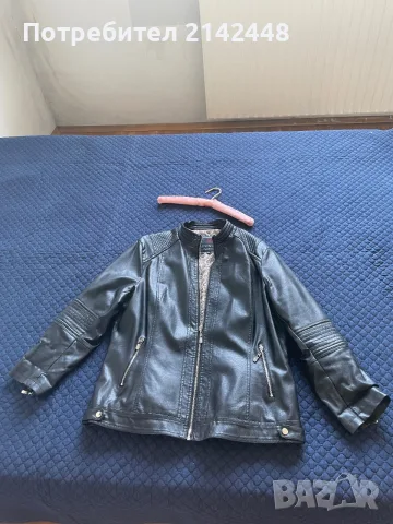 Продавам дамско кожено яке Itenly Fashion ново, снимка 2 - Якета - 55985209