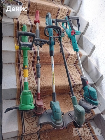 акумулаторни тримери и тример на ток., снимка 2 - Градинска техника - 54143413