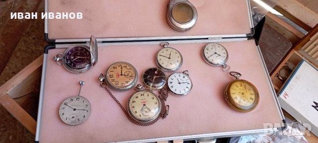Части за джобни часовници , снимка 1 - Антикварни и старинни предмети - 37500286