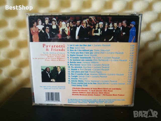 Pavarrotti & Friends - For the children of Liberia, снимка 2 - CD дискове - 30224014