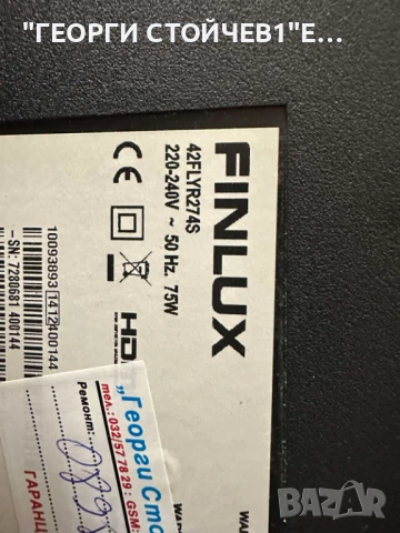 FINLUX 42FLYR274S    17MB82   17IPS71 6870C-0469A   VES420UNDL-2D-N03 