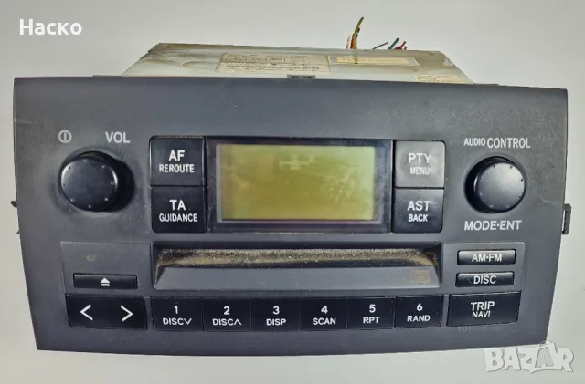 CD Radio СД Радио Тойота Корола Версо Toyota Corolla Verso 86120-13060-B0, снимка 1 - Части - 48580423