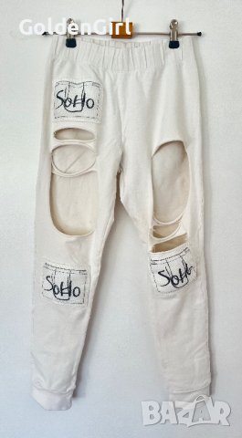 Спортен бял дамски панталон Soho, снимка 5 - Панталони - 40521198