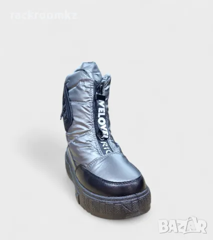 Дамски апрески с цип отпред 2961-5 GUN color, снимка 2 - Дамски апрески - 48309976