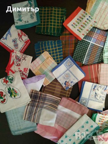 Ретро кърпички колекция винитч, снимка 5 - Други ценни предмети - 29134045