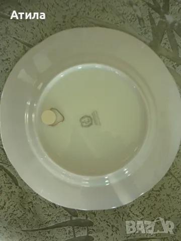 порцеланова чиния за стена 25 см, снимка 4 - Антикварни и старинни предмети - 48503807