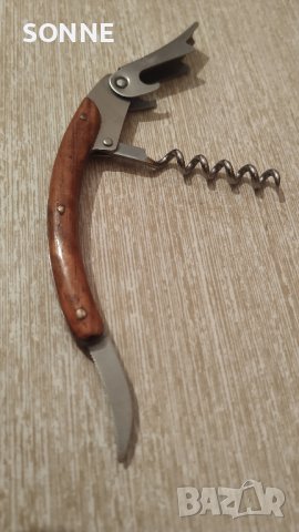 Джобен нож - неръждаема стомана и дърво, снимка 8 - Ножове - 36866361