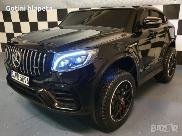 Акумулаторен джип Mercedes GLC63 (лицензиран), MP4 видео дисплей, 4x4, снимка 17 - Електрически играчки - 30613459