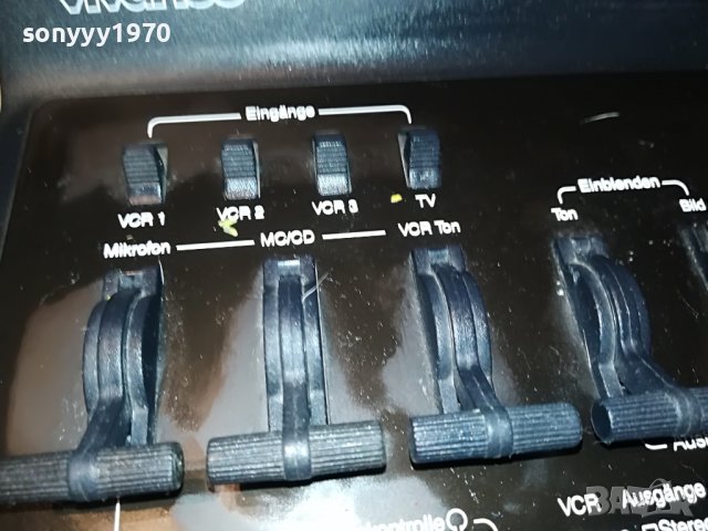 vivanco-vcr3044 audio/video processor-west germany L2507222049, снимка 3 - Ресийвъри, усилватели, смесителни пултове - 37498130