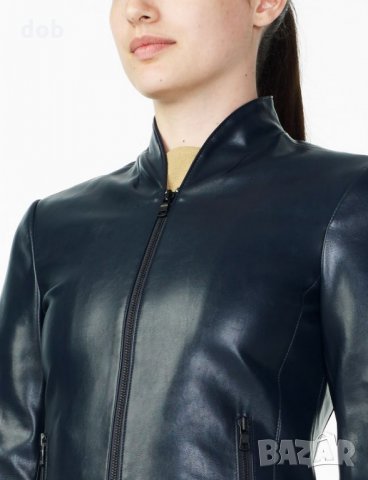 Ново яке Armani Exchange SPORTY FAUX-LEATHER Jacket, снимка 9 - Якета - 30708479