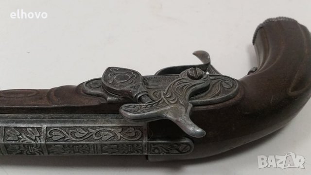 Пистолет Forsyth Patent-Joseph Kirner 1807 реплика -, снимка 3 - Антикварни и старинни предмети - 29528443